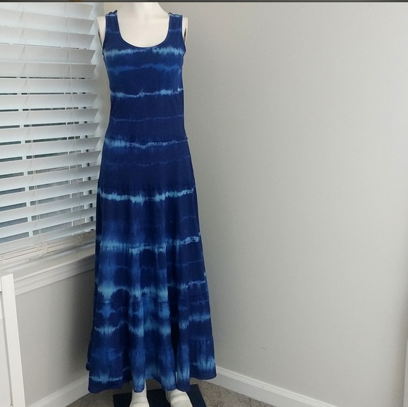 Karen Kane Dresses & Skirts - Karen By Karen Kane Tie Die Tank Maxi Dress. F38